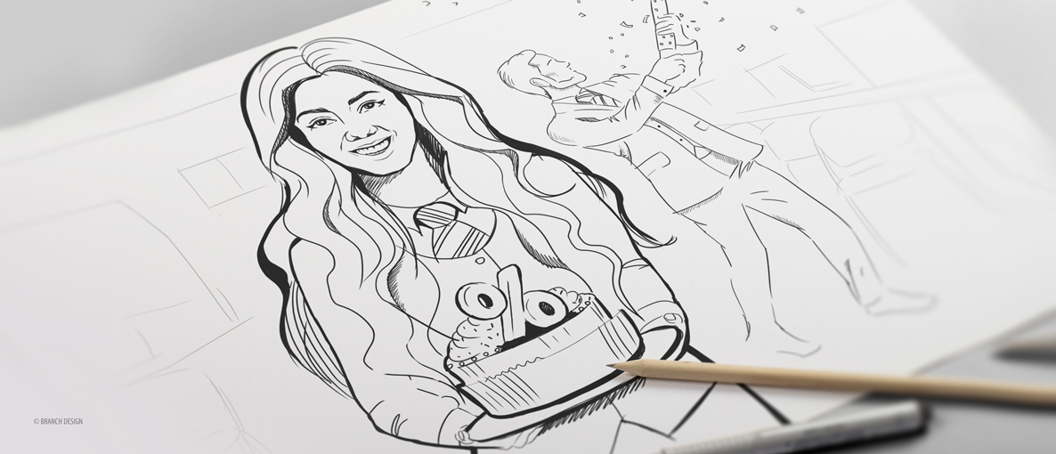 ПОРТФОЛИО СТУДИЯ БРЭНЧ ДИЗАЙН БЕЛАРУСЬ СКЕТЧ РИСУНОК